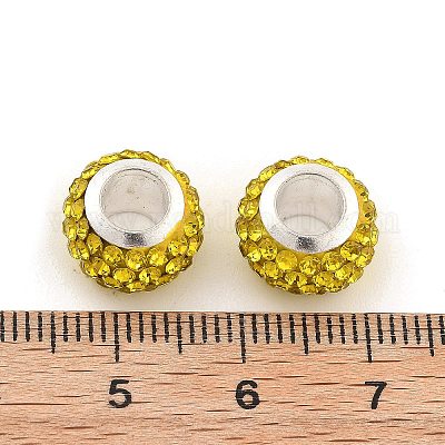 Рондель полимерная глина европейские бусины FIND-U001-01A-1