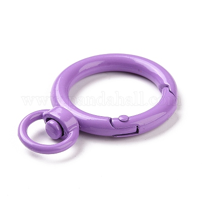 Окрашенные распылением сплавы с поворотными застежками-карабинами PALLOY-K257-06-1