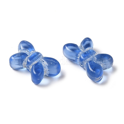 Прозрачные бусины лэмпворк LAMP-P065-02A-19-1