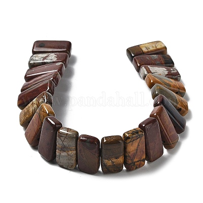 Натуральная полихромная яшма/камень Пикассо/нити бус из яшмы Пикассо G-L585-D01-01-1