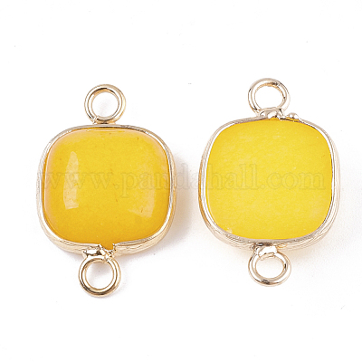 Соединители звеньев естественного белого нефрита G-S344-69J-1