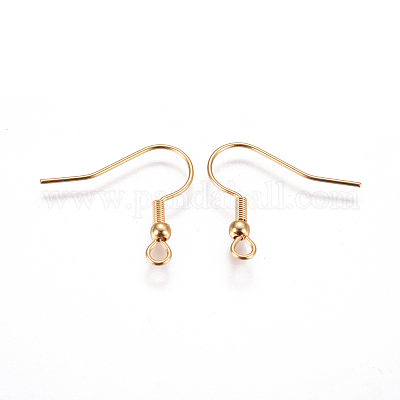 Крючки для сережек из нержавеющей стали 304 STAS-F227-30-G-1