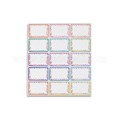 ПВХ самоклеющиеся наклейки DIY-WH20007-64E-1