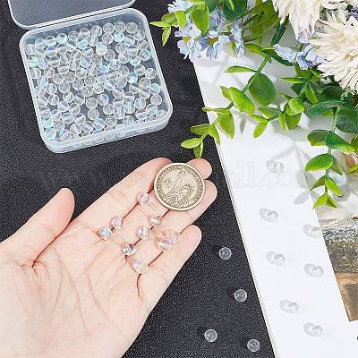 2 нити синтетических бусин из лунного камня G-GO0001-25A-1