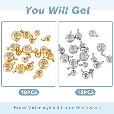 36 шт. 6 стильные латунные поручни KK-FH0006-32-1