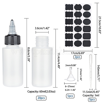 Shop Plastic Glue Bottles for Jewelry Making - PandaHall Selected