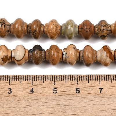 Естественного изображения яшмы бисер нитей G-P595-C05-01-1