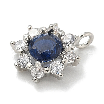 Стойки обшивки латунь микро проложить Циркон подвеску KK-L224-055P-1