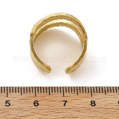 Кольца-манжеты из нержавеющей стали 304 RJEW-R014-02G-02-1