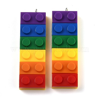 Подвески из непрозрачного акрила MACR-B0001-03A-1