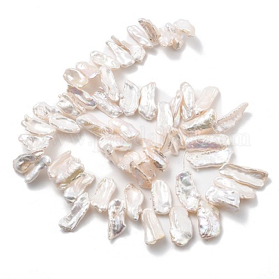 Натуральный жемчуг в стиле барокко кеши PEAR-P064-02G-03C-1