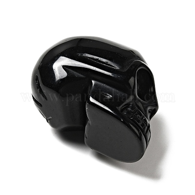 Хэллоуин украшения из натурального обсидиана DJEW-K015-26-1