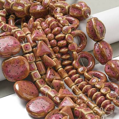 Фарфора ручной работы бисер нитей&nbsp;PORC-B002-19E-1