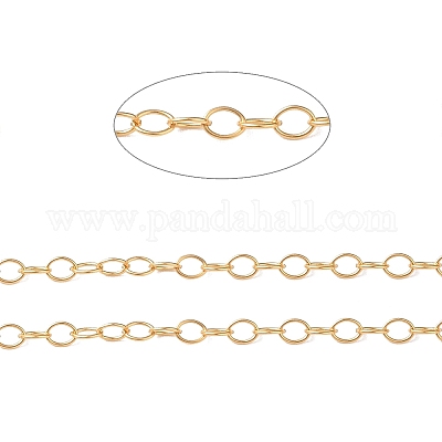 Жёлтые золотые кабельные цепи CHC-M023-04G-1
