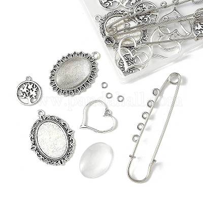 Наборы для изготовления брошей своими руками DIY-FS0009-11-1