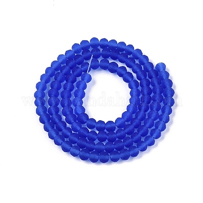 Прозрачные стеклянные бусины EGLA-A044-T4mm-MD31-1