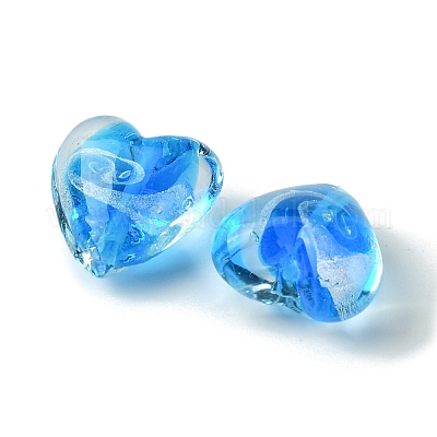 Стеклянные бусины FOIL-B001-05B-1