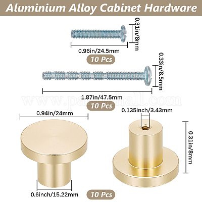 10 комплект фурнитуры для шкафа из алюминиевого сплава FIND-GF0007-67G-1