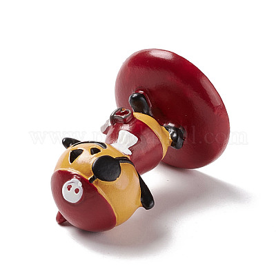 Хэллоуин тема мини смолы украшения домашнего дисплея DJEW-B005-06-1