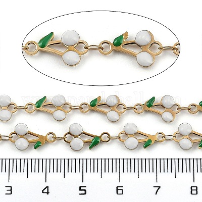 Ионное покрытие (ip) 304 нержавеющая сталь эмалированная вишневая цепь CHS-Z003-01G-05-1