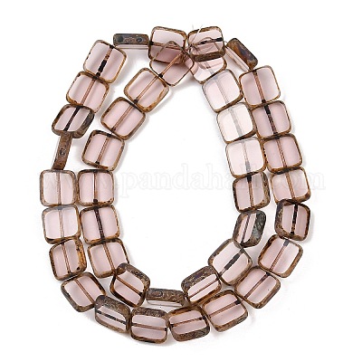 Чешские прессованные стеклянные бусины GLAA-I061-12B-1