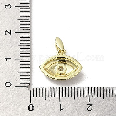 Латунь эмаль подвески&nbsp;KK-E092-10G-09-1