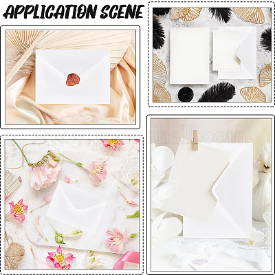 Чистые бумажные конверты&nbsp;AJEW-WH20048-90B-1