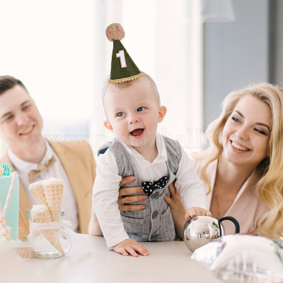 Тканевые праздничные шляпы AJEW-WH0348-739A-1