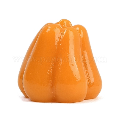 Украшения из смоляной тыквы на Хэллоуин DJEW-D301-02C-1