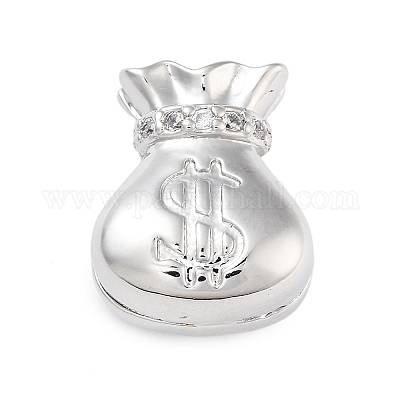 Покрытие стойки латунь микро паве бусины циркония KK-B097-06P-1