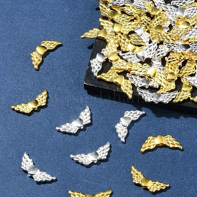 100шт бусины из сплава 2 цветов FIND-FS0002-48-1