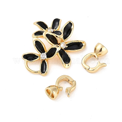 Латунное микропейв KK-U043-09G-01-1