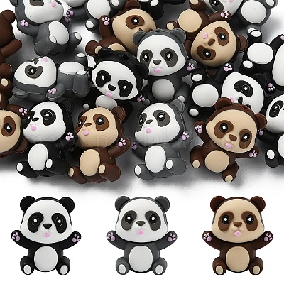 6 шт. Силиконовые бусины&nbsp;SIL-YW0002-16A-1