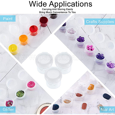 Пластиковые краски горшки полоски DIY-PH0027-10-1