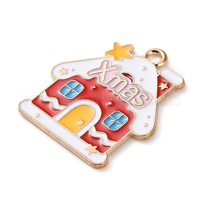 Подвески из эмали и сплава ENAM-B030-02G-01-1