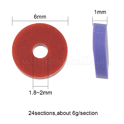 24 стиль ручной работы бусины из полимерной глины CLAY-FS0001-23-1