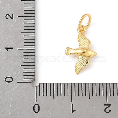 925 подвеска в виде птицы из стерлингового серебра STER-R013-08G-1