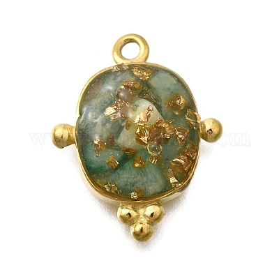 Подвески из нержавеющей стали 304 с эмалью STAS-H201-02G-02-1