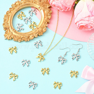 16 шт. 2-цветное ионное покрытие (IP) из нержавеющей стали 304 STAS-SC0010-51-1