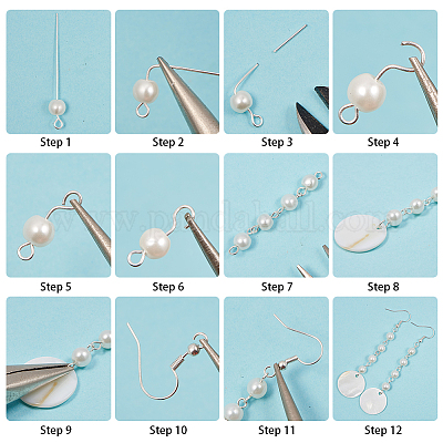 DIY серьги решений DIY-SC0005-71-1