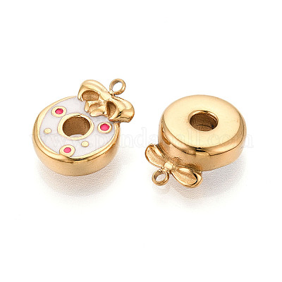 Подвески из нержавеющей стали 304 с эмалью STAS-T068-10B-1