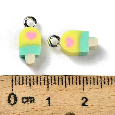 Подвески из полимерной глины ручной работы CLAY-H007-01C-1