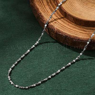 Не тускнеющие цепочки из нержавеющей стали 304 NJEW-F248-06A-P-1