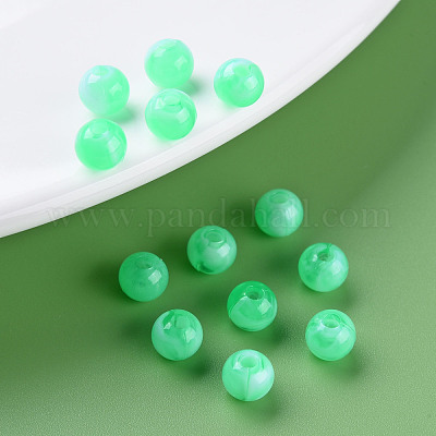 Акриловые бусины&nbsp;MACR-S375-001A-01-1