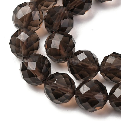 Натуральные ледяные обсидиановые бусинки G-S345-10mm-38-1