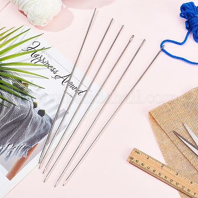 Иглы из стальной пряжи TOOL-WH0005-15-1