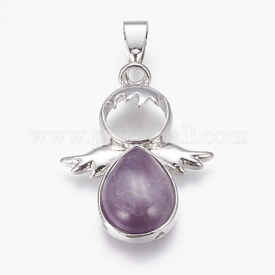 Подвески из натурального аметиста  X-G-G651-A11-1