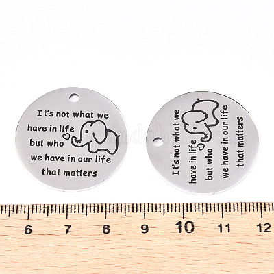 Подвески из нержавеющей стали 201 STAS-T064-38P-12-1