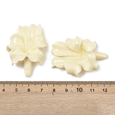 Резные бусины из синтетического коралла CORA-C001-02G-1