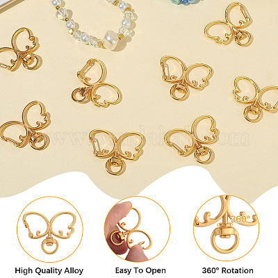 20 шт. Поворотные застежки из сплава FIND-SC0017-28G-1